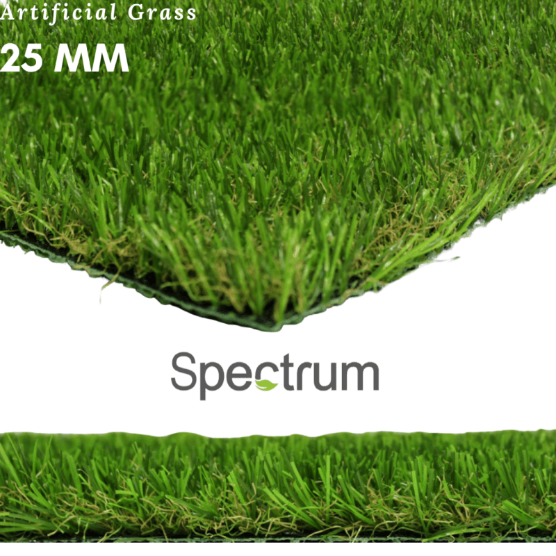 SPECTRUM 25MM Natural Green ARTIFICIAL GRASS